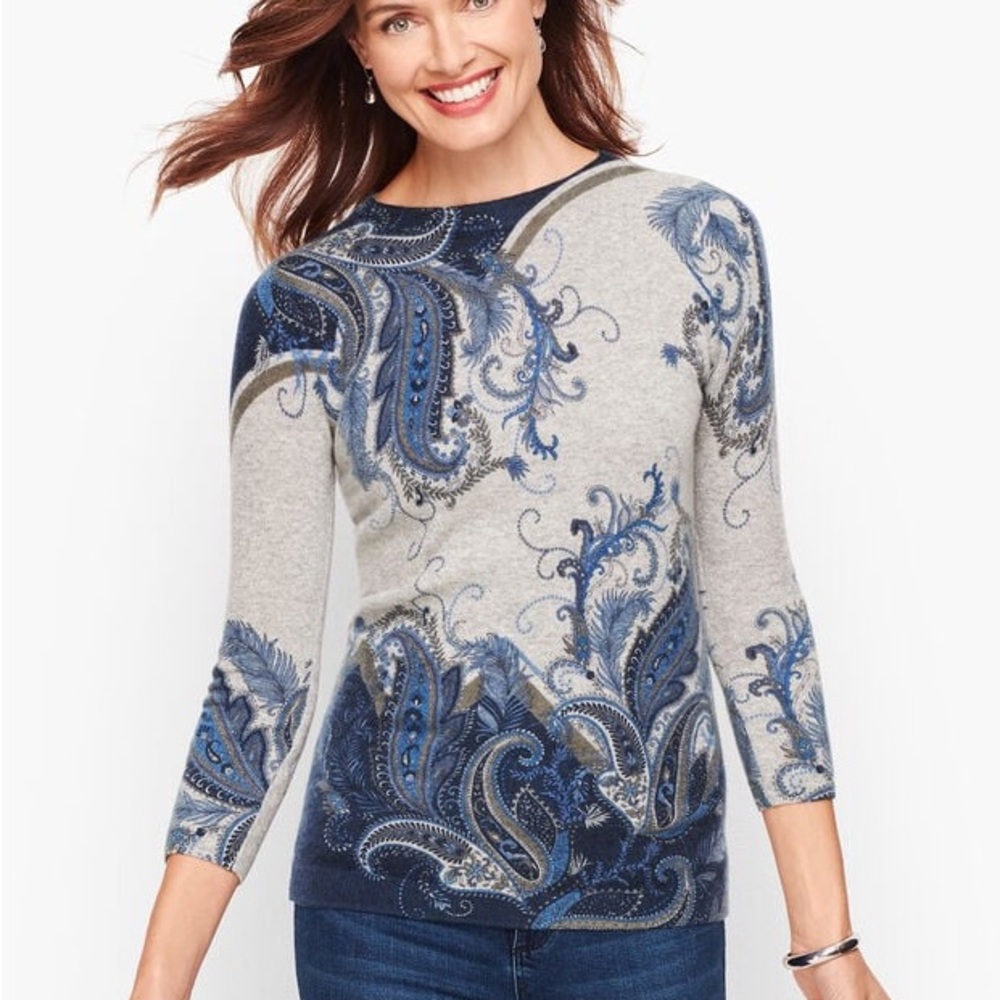 CASHMERE SWEATER BY TALBOTS